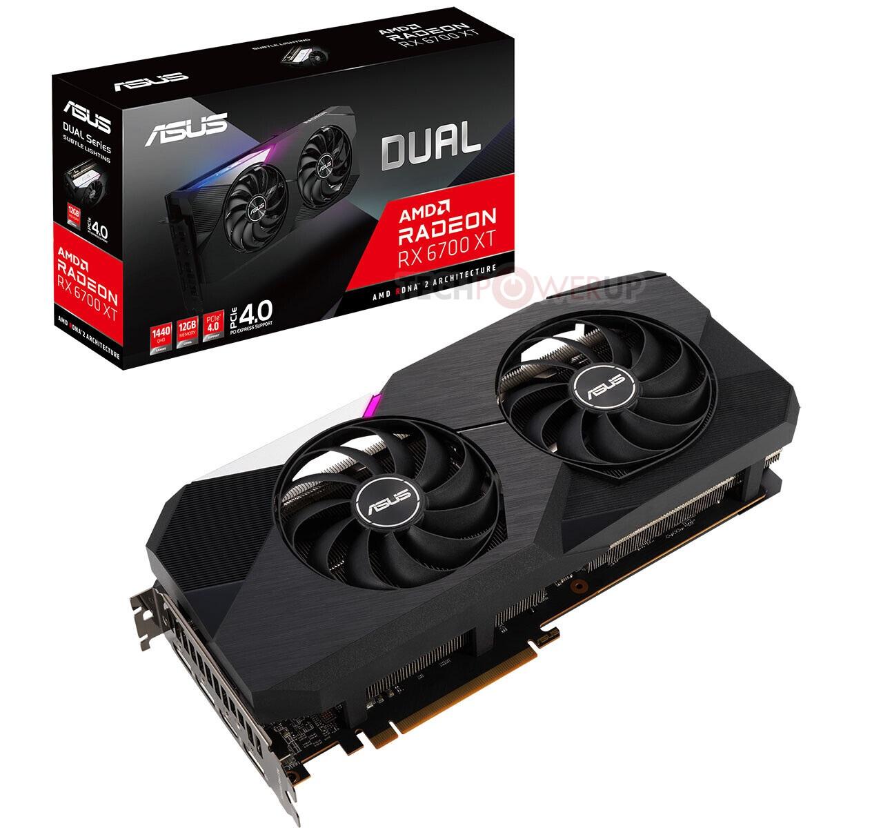 華碩發(fā)布三款 RX 6700 XT 顯卡：出廠超頻，3 月 18 日上市