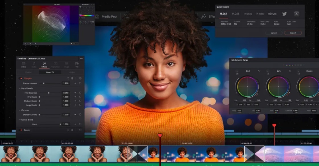 視頻調(diào)色軟件達(dá)芬奇 DaVinci Resolve 17.1 正式版發(fā)布：為蘋果 M1 Mac 提供更高性能
