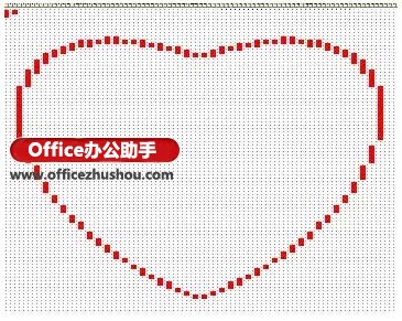2015情人節(jié)，使用Excel繪制一顆紅心送給你最心愛的她（他）