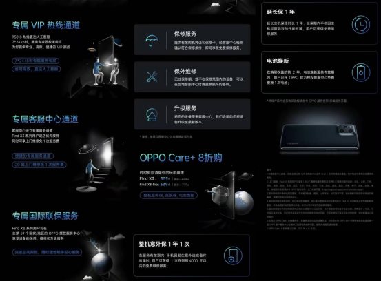 四大專屬服務(wù)、五大購機權(quán)益，OPPO Find X3系列首銷享最高24期分期免息