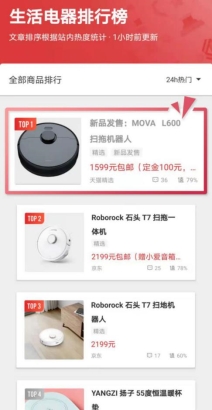 MOVA首款掃地機(jī)器人成海內(nèi)外“爆款”