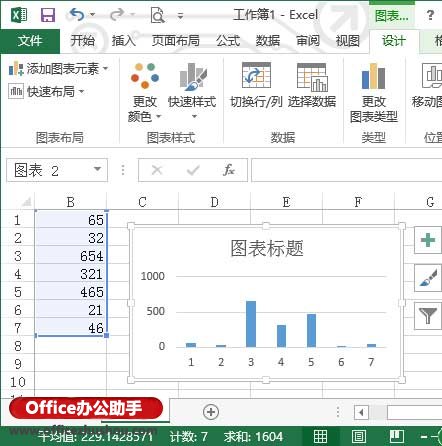 excel創(chuàng)建圖表的方法 Excel2013中創(chuàng)建圖表的方法