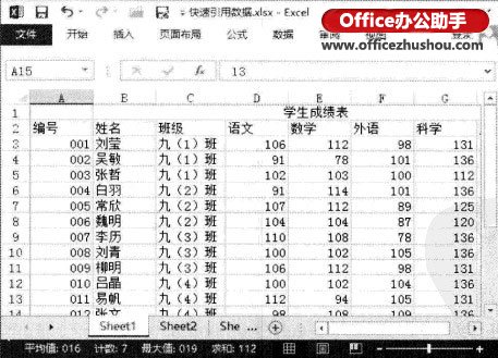 Excel2013表格中用VLOOKUP函數(shù)快速引用與編號(hào)相配的數(shù)據(jù)的方法