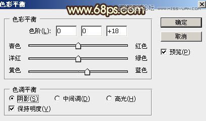 ps給外景歐美人像添加夕陽(yáng)美景效果