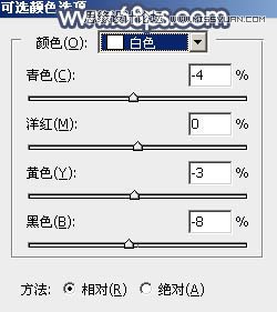 PS調出中國風美白外景藝術藍色調