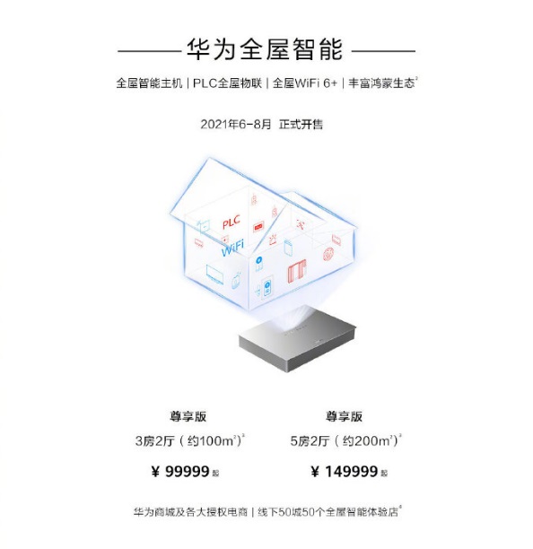 99999元起，華為全屋智能發(fā)布