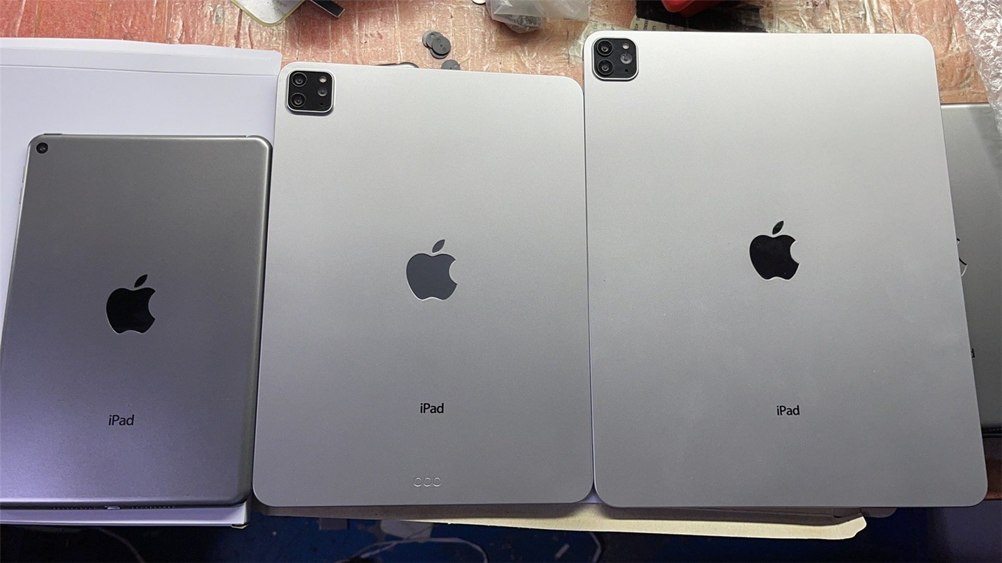 蘋果 iPad mini 6 和 iPad Pro 2021 機模曝光
