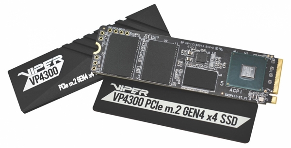 博帝發(fā)布新品VP4300:讀速7.4GB/s系當(dāng)前最快PCIe 4.0 SSD
