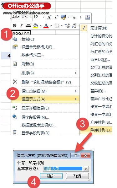 excel vba實(shí)現(xiàn)數(shù)據(jù)透視表 使用Excel的數(shù)據(jù)透視表快速實(shí)現(xiàn)數(shù)據(jù)的匯總與排名的方法