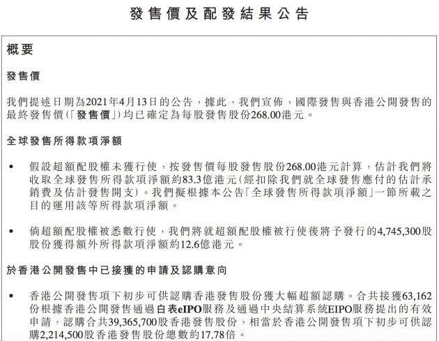 攜程香港IPO公開發(fā)售獲17.8倍超額認(rèn)購 預(yù)計4月19日掛牌上市