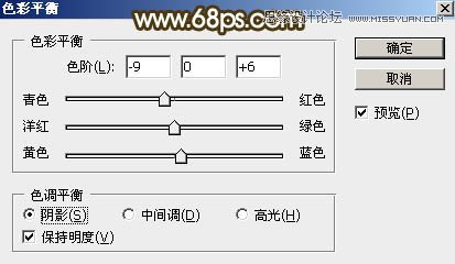 用PS軟件為草叢人像添加唯美的落日美景