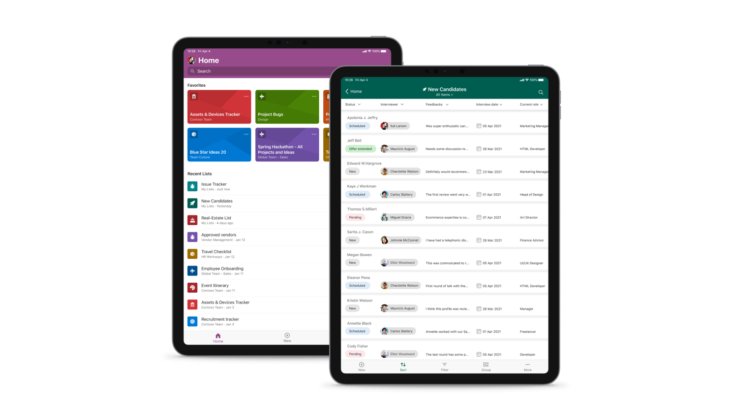 微軟 Microsoft Lists 應用上線蘋果 iPadOS 應用商店:為團隊工作服務