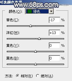 ps給外景人像添加金黃色夕陽效果