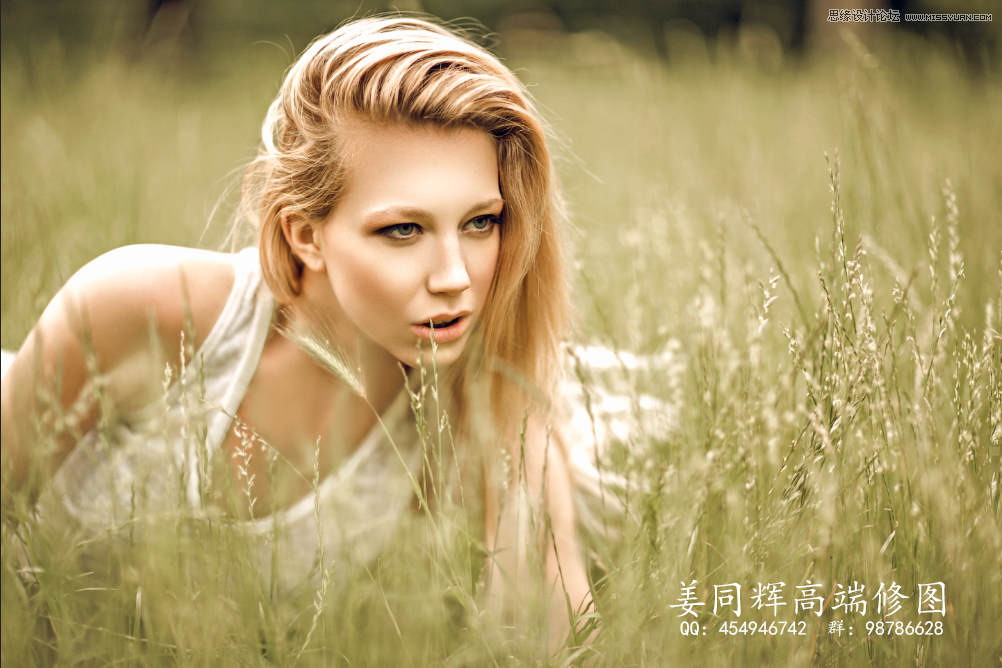 用PS軟件修復(fù)曝光過度的外景人像照片
