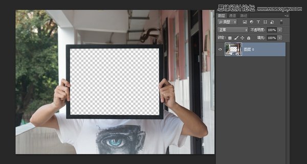 PS制作創(chuàng)意的德羅斯特效應(yīng)效果