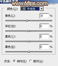 用PS給外景婚片添加夕陽藝術(shù)效果