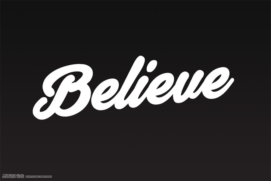 PS制作絢麗星空裝飾的藝術字教程