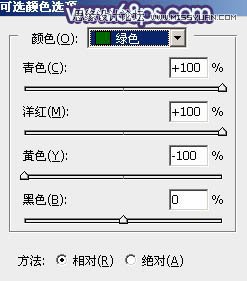 PS調(diào)出森林果子照片夢幻紫色調(diào)