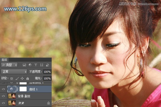 PS制作美女照片唯美的藍(lán)色效果