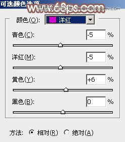 PS調(diào)出草地女孩唯美的粉色效果