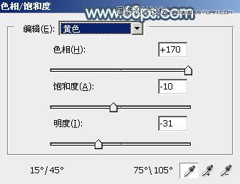 PS調(diào)出河邊美女夢幻藍(lán)色效果
