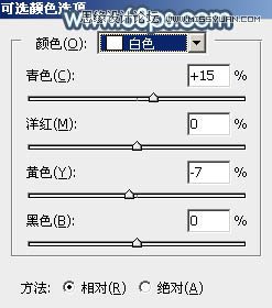 PS調(diào)出河邊美女夢幻藍(lán)色效果