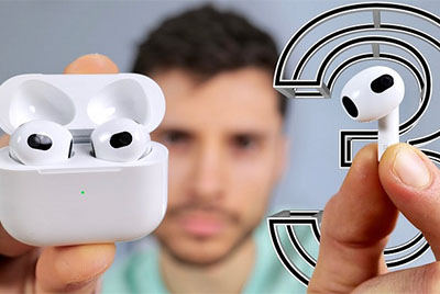 山寨AirPods 3開箱:外形基于泄露的CAD渲染圖