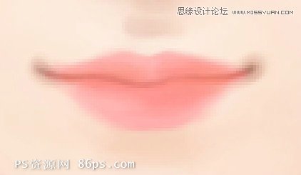PS解析轉(zhuǎn)手繪中水嫩嘴巴的畫法