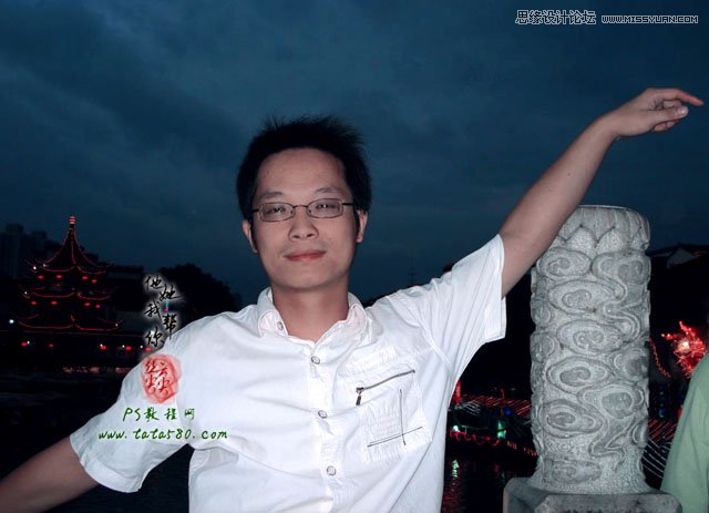 PS簡單的處理反光數(shù)碼人像照片