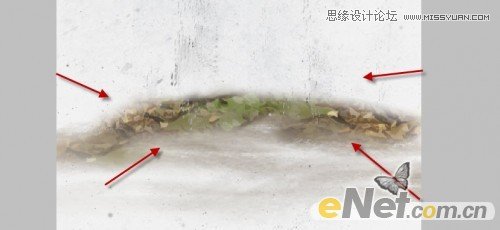 PS制作頹廢木紋效果的字體教程