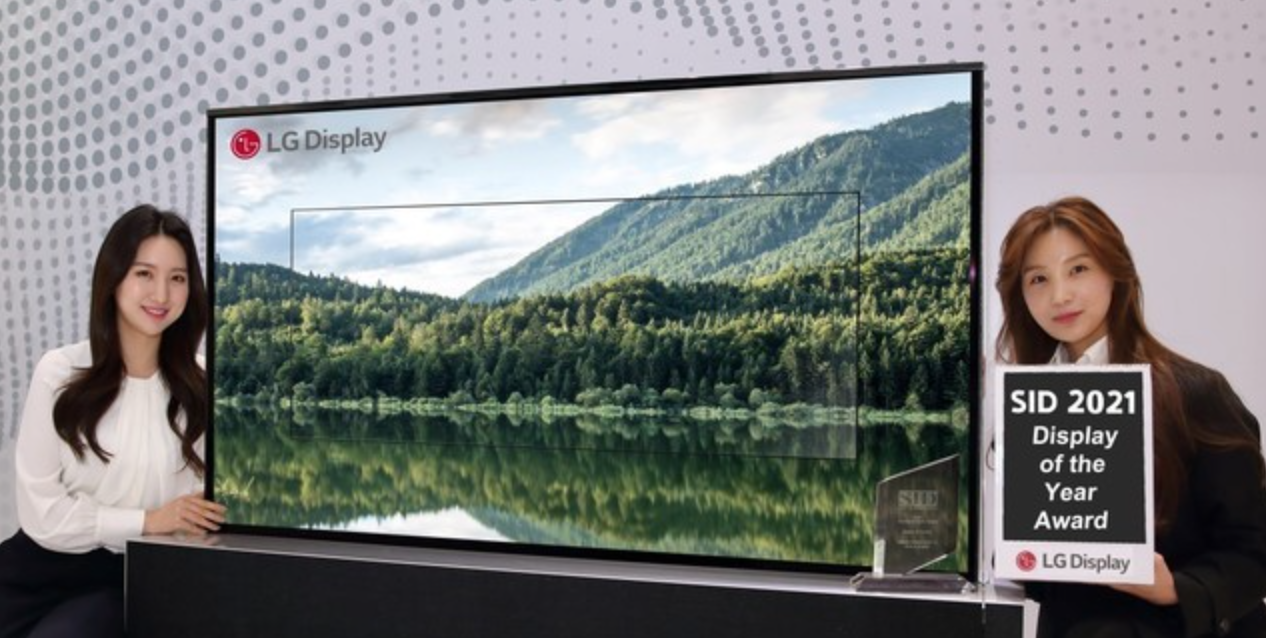 LG 可卷曲 OLED 電視獲 SID2021“年度顯示”獎:能完全隱藏屏幕