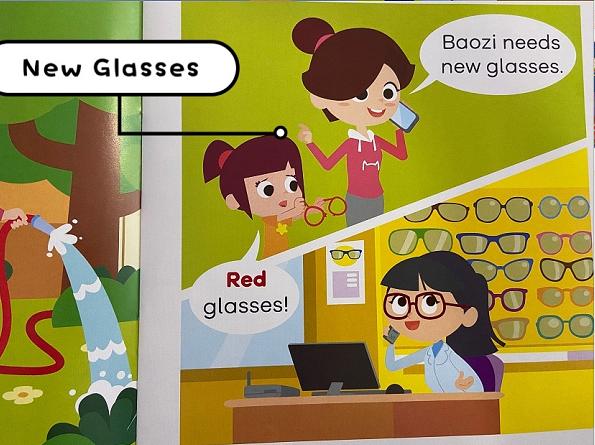 嘰里呱啦|近期英語(yǔ)繪本推薦《New Glasses》