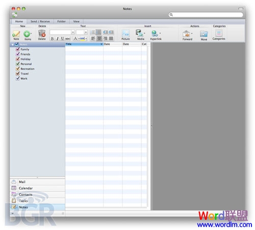 Office 2011辦公軟件細(xì)節(jié)泄露 Office 2011辦公軟件更多細(xì)節(jié)泄露