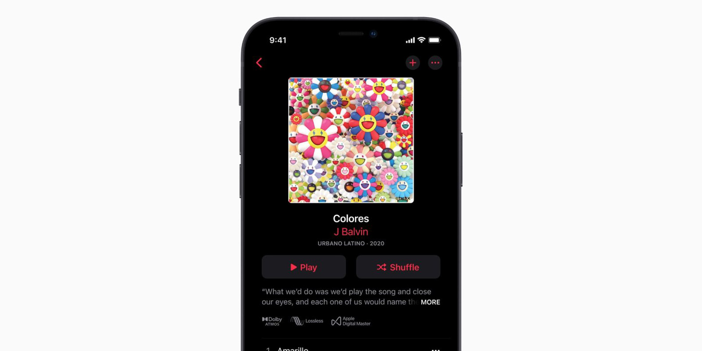 蘋果 Apple Music 無損音樂、空間音頻正式推出：最高 24bit/192kHz