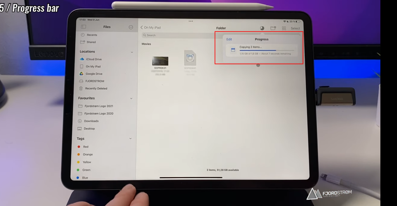 蘋(píng)果 iPadOS 15 文件應(yīng)用已支持進(jìn)度條、讀取 NTFS 格式，但仍有諸多限制