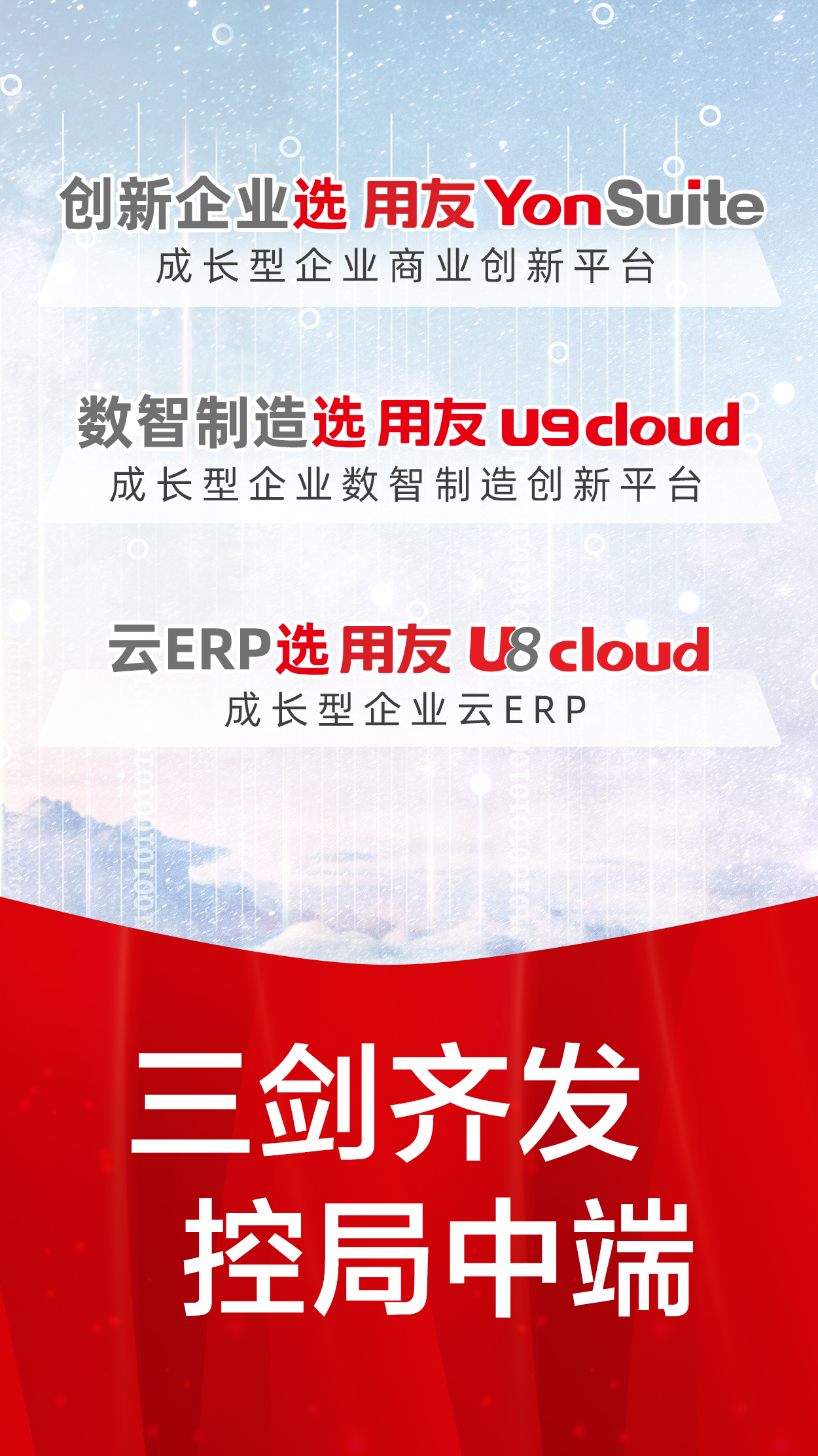 用友破解成長型企業(yè)上云的“三把利劍