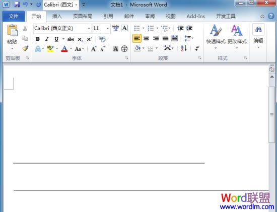 word文檔怎么刪除線條 Word2007/2010中刪除文檔中的線條