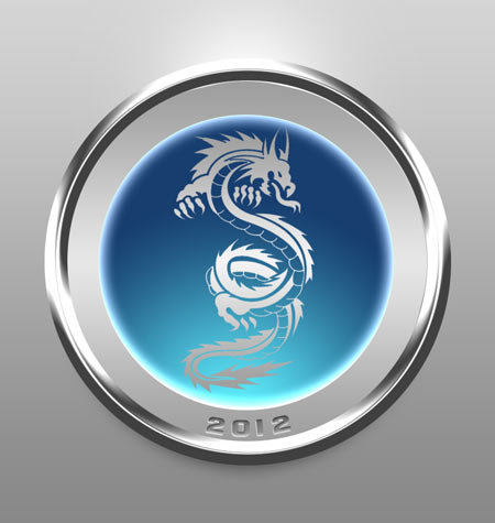 PS打造金屬質(zhì)感徽章