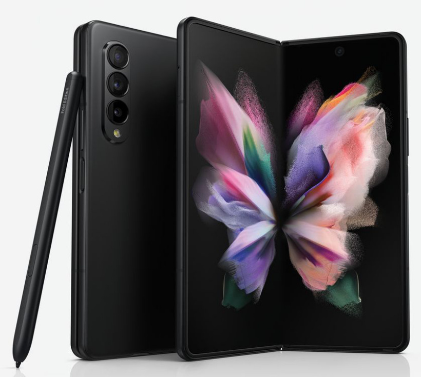 支持 S Pen 手寫(xiě)筆，三星 Galaxy Z Fold 3 官圖曝光：比 Note 手寫(xiě)筆更大