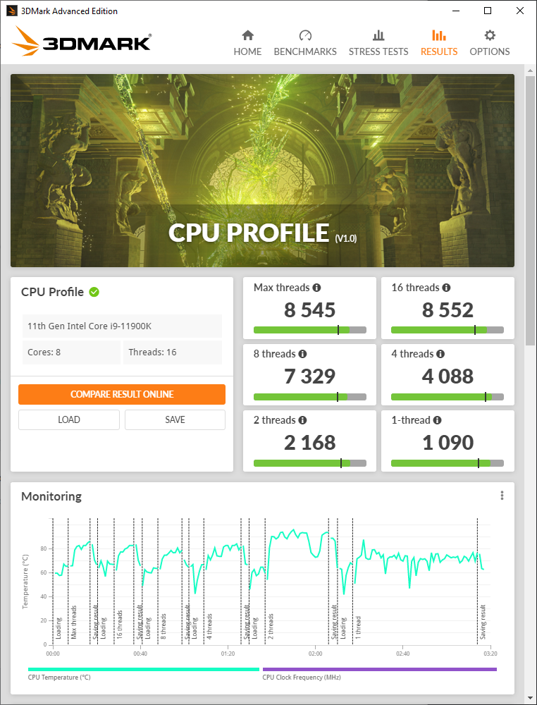 3DMark 軟件更新，推出全新 CPU 跑分工具