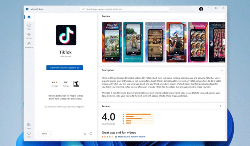 微軟:Win11 可以本地安裝安卓 APK