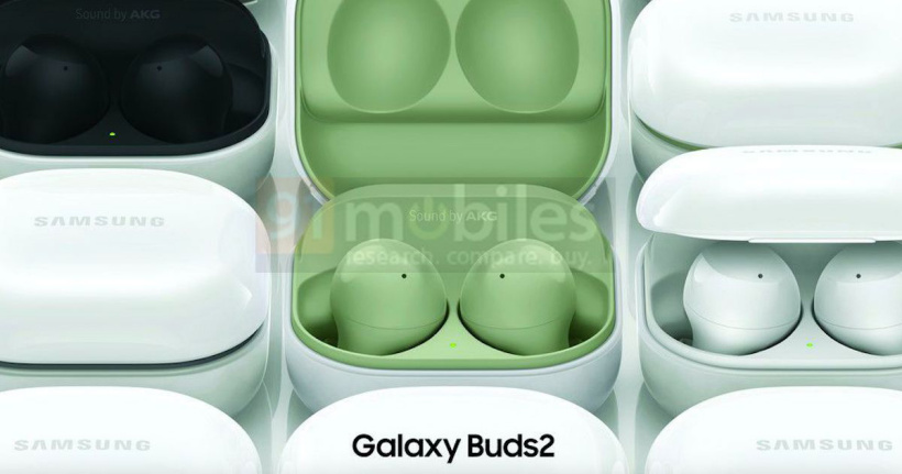 三星 Galaxy Buds 2 最新渲染圖曝光，預(yù)計(jì)將于 8 月 11 日發(fā)布