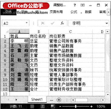 excel表格拆分單元格 Excel2013表格中設(shè)置單元格內(nèi)的文字分散對齊的方法