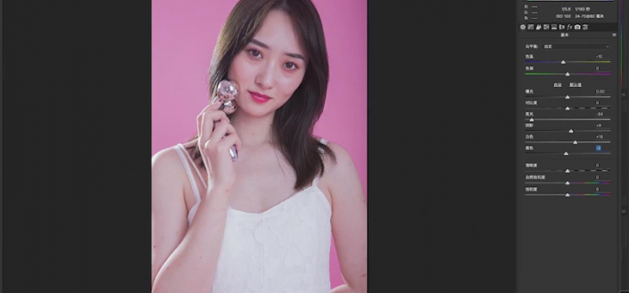 用PS給美女模特后期美容瘦身