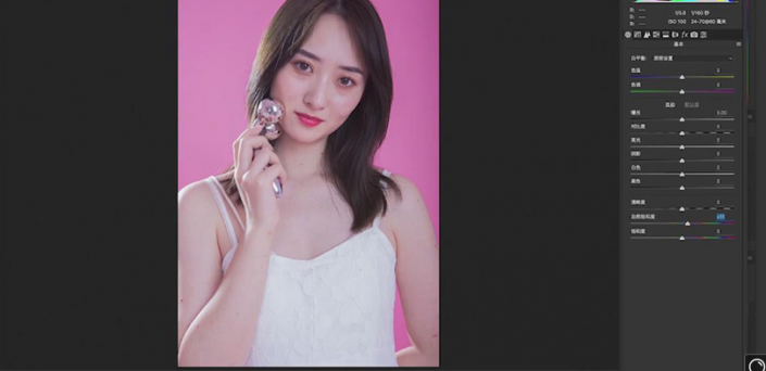 用PS給美女模特后期美容瘦身