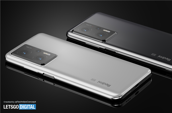 Redmi Note 11 Pro高清渲染圖曝光：后置矩形三攝，黑白配色機(jī)身