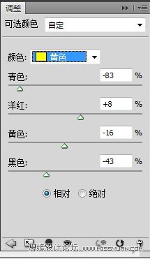 PS為外景美女調出日系黃色調效果
