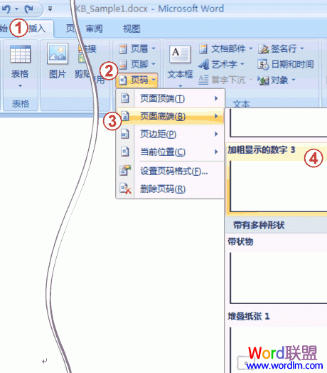 Word 論文頁(yè)碼 論文寶典之“Word 2007 論文頁(yè)碼輕松搞定”