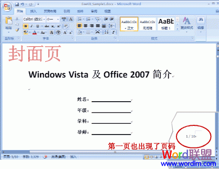 Word 論文頁(yè)碼 論文寶典之“Word 2007 論文頁(yè)碼輕松搞定”