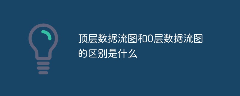 頂層數(shù)據(jù)流圖和0層數(shù)據(jù)流圖的區(qū)別是什么
